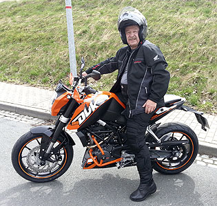 KTM Duke mit ABS